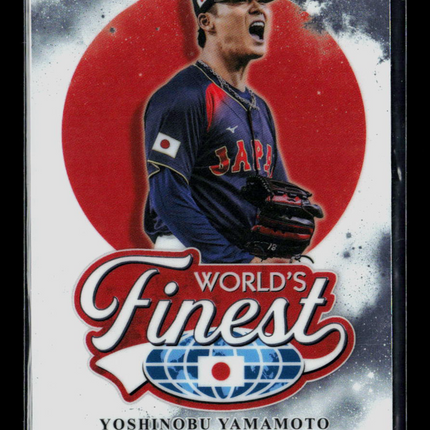 2026 Topps Finest World's Finest Yoshinobu Yamamoto #WF-23