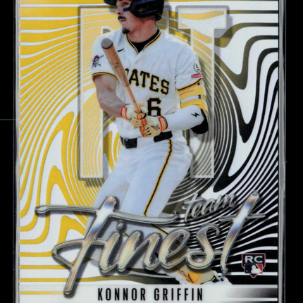 2026 Topps Finest Team Finest Konnor Griffin #TF-23 Refractor RC