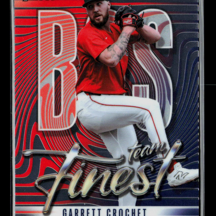 2026 Topps Finest Garrett Crochet #TF-4
