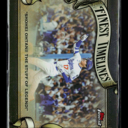 2026 Topps Finest Timelines Shohei Ohtani #FT-23