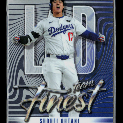 2026 Topps Finest Team Finest Shohei Ohtani #TF-15