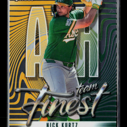 2026 Topps Finest Team Finest Nick Kurtz #TF-20