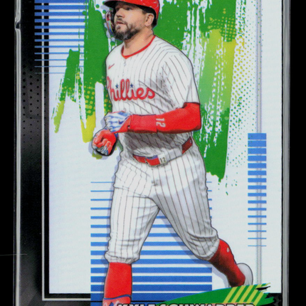 2026 Topps Finest Kyle Schwarber #91 Refractor