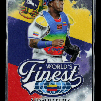 2026 Topps Finest World's Finest Salvador Perez #WF-28