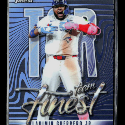 2026 Topps Finest Team Finest Vladimir Guerrero Jr. #TF-8