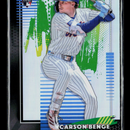 2026 Topps Finest Carson Benge #59 Refractor RC