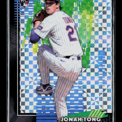 2026 Topps Finest Jonah Tong #72 RC Xfractor