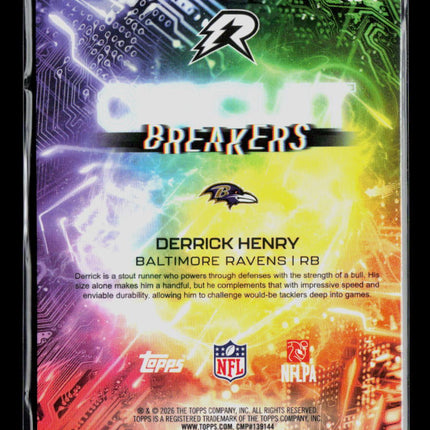 2026 Topps Resurgence  Circuit Breakers Derrick Henry #CB-4