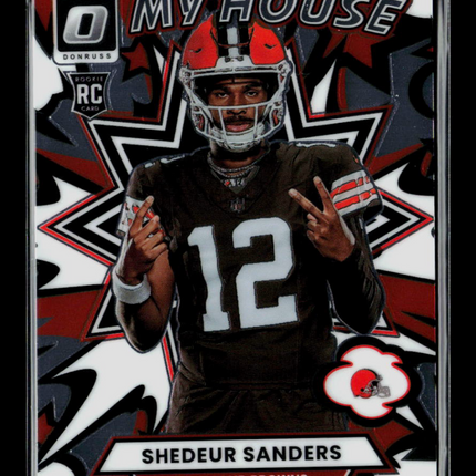 2025 Donruss Optic My House Shedeur Sanders #5 RC