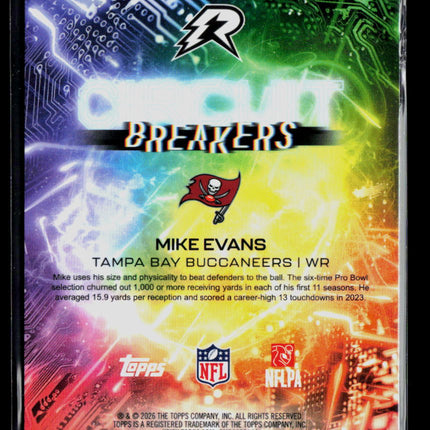 2026 Topps Resurgence  Circuit Breakers Mike Evans #CB-16