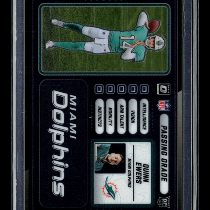 2025 Panini Donruss Optic Football Passing Grade Quinn Ewers #4 RC