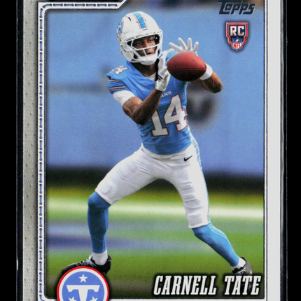 2026 Topps Carnell Tate #318 RC