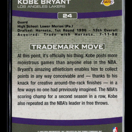 2007 Topps Trademark Moves Kobe Bryant #24 Red 23/99