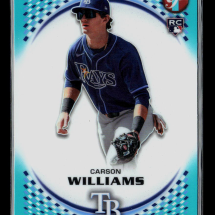 2026 Topps Pristine Carson Williams #75 Teal 198/199 RC