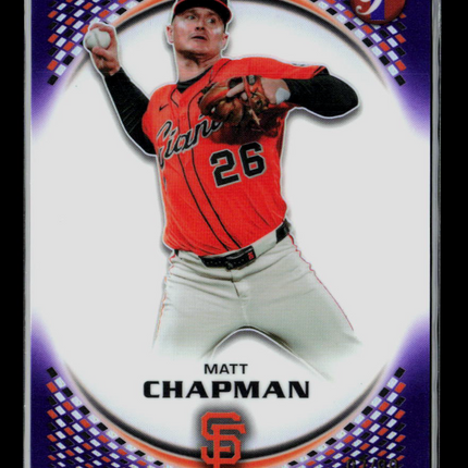 2026 Topps Pristine Matt Chapman #132 Purple /99