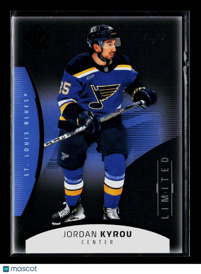 2026 Upper Deck SP Authentic Limited Black Jordan Kyrou #84 1/1
