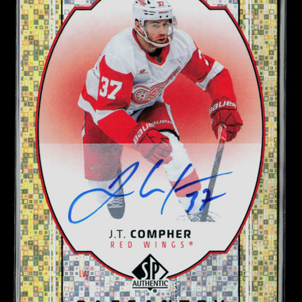 2025 Upper Deck SP Authentic Pageantry Autographs J.T. Compher #P-28 Auto