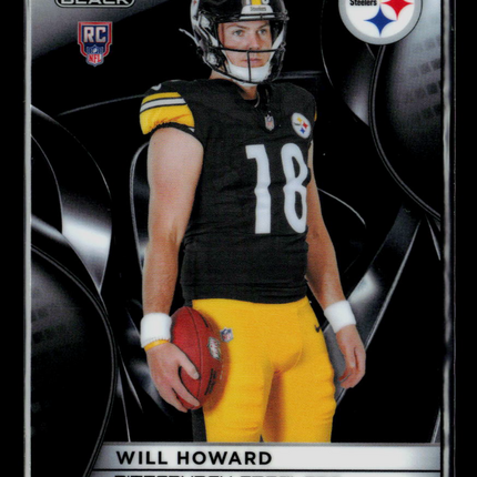 2025 Topps Chrome Black Will Howard #142 RC