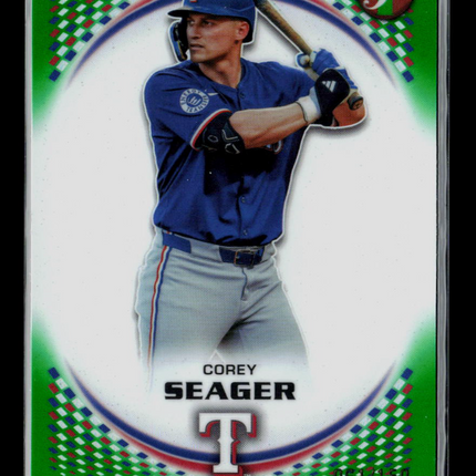 2026 Topps Pristine Corey Seager #143 Green /150