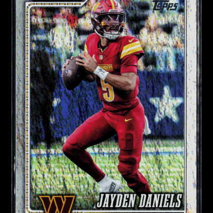 2026 Topps Jayden Daniels #196 Foil