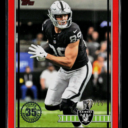 2026 Topps Brock Bowers #91TF-34 Orange 20/25