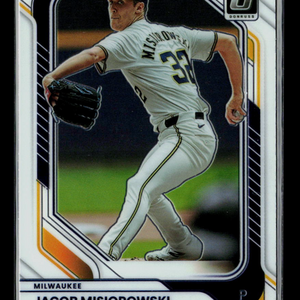 2026 Panini Donruss Optic Baseball Jacob Misiorowski #53