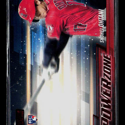 2018 Topps Stadium Club Power Zone Shohei Ohtani #PZ-SO RC Red