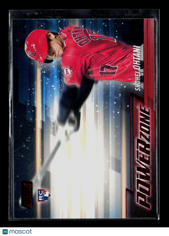 2018 Topps Stadium Club Power Zone Shohei Ohtani #PZ-SO RC Red