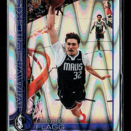 2026 Topps Chrome Cooper Flagg #151 RayWave RC