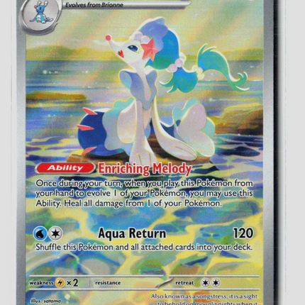 Pokemon 2026 Pitch Black Primarina #88/84
