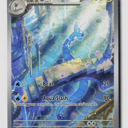 Pokemon 2023 Scarlet & Violet 151 Dragonair #181/165