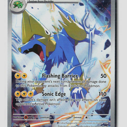 Pokemon 2026 Pitch Black Manectric #89/84