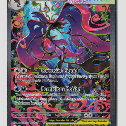 Pokemon 2026 Chaos Rising Mega Dragalge EX SAR #118/86