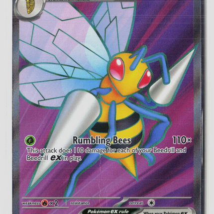Pokemon 2026 Chaos Rising Beedrill EX UR FA #98/86