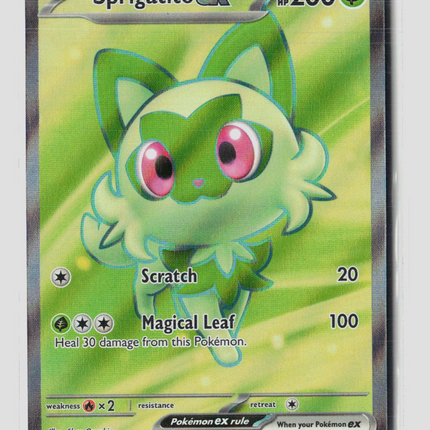 Pokemon 2026 Mega Evolution – Ascended Heroes Sprigatito EX UR FA #251/217