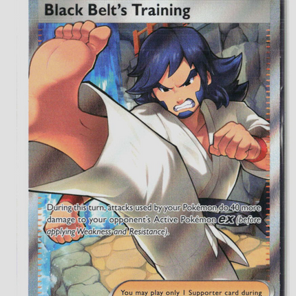 Pokemon 2026 Mega Evolution Ascended Heroes Black Belt's Training UR FA #255/217