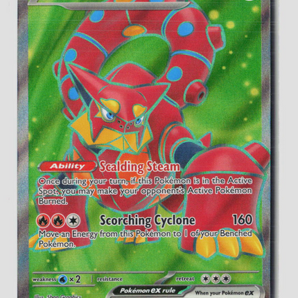 Pokemon 2025 Journey Together Volcanion EX FA #171/159