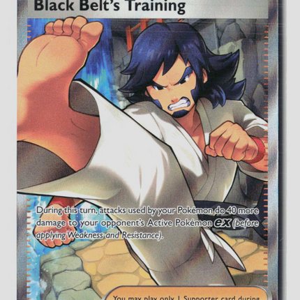 Pokemon 2026 Mega Evolution Ascended Heroes Black Belt's Training UR FA #255/217