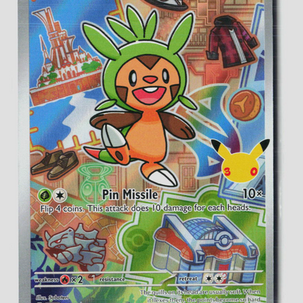Pokemon Mega Evolution Chespin #058