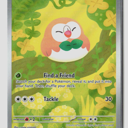 Pokemon 2026 Mega Evolution – Perfect Order Rowlet #90/88