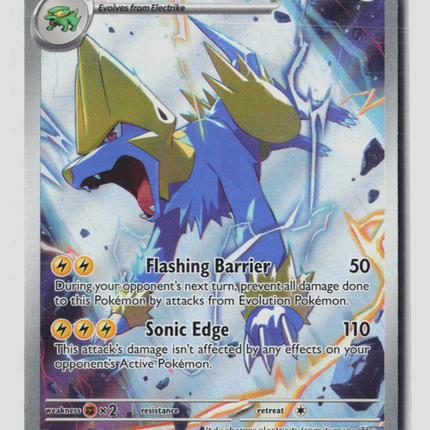 Pokemon 2026 Pitch Black Manectric #89/84