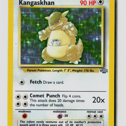 Pokemon 1999 Jungle Kangaskhan #5/64