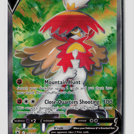 Pokemon 2022 Astral Radiance Hisuian Decidueye V FA #173/189