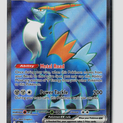 Pokemon 2026 Chaos Rising Cobalion EX FA #103/86