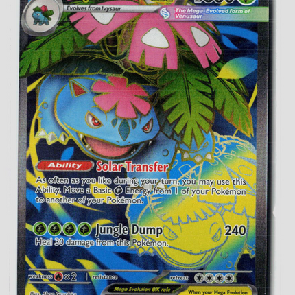 Pokemon 2025 Mega Evolution Mega Venusaur EX FA #155/132