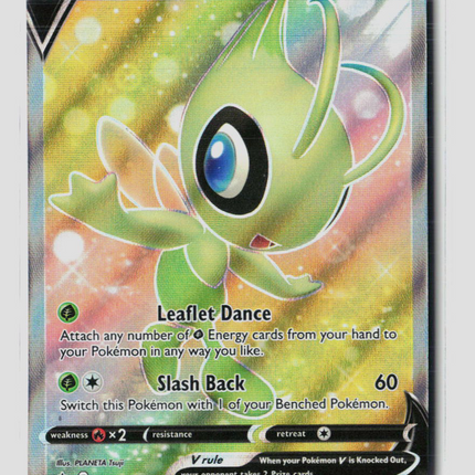 Pokemon 2021 Chilling Reign Celebi V FA #160/198