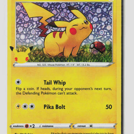 Pokemon 2020 Sword & Shield Pikaku #SWSH039  General Mills