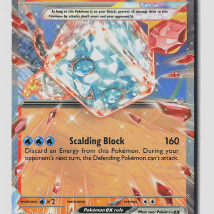 Pokemon 2023 Obsidian Flames Eiscue EX RR #42/197