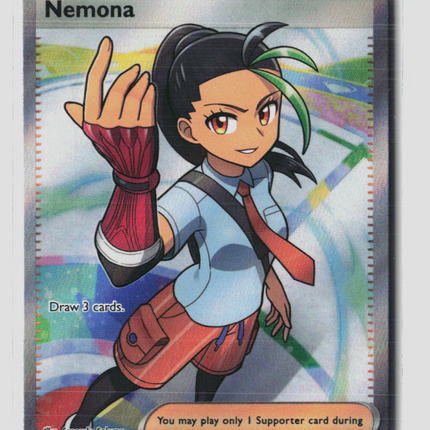 Pokemon 2024 Paldean Fates Nemona UR FA #229/91