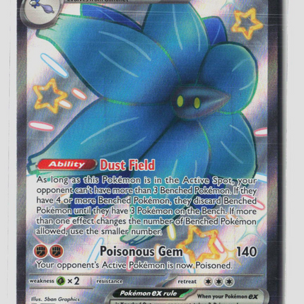 Pokemon 2024 Paldean Fates Glimmora EX SSR #218/91